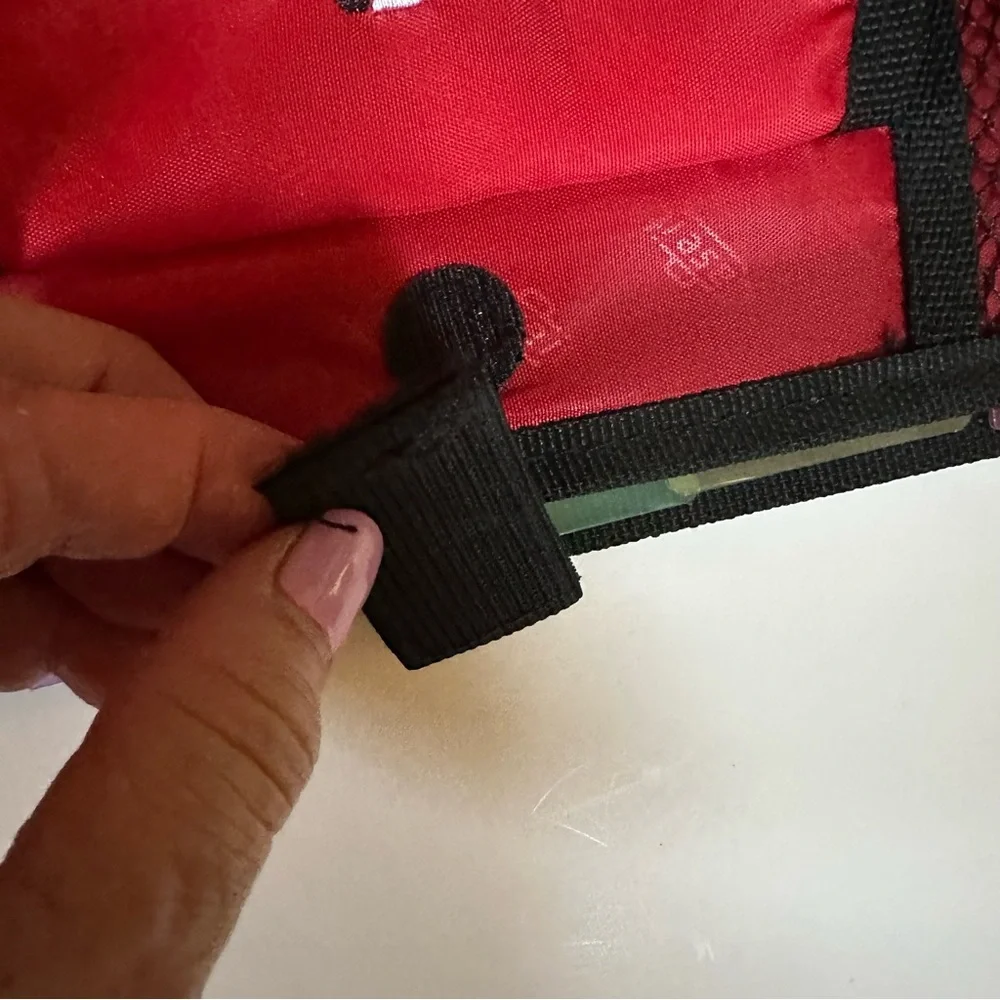 NWOT CASE IT RED 5-Tab Binder Accessory, 5 color tabbed, 6 pocket expandable